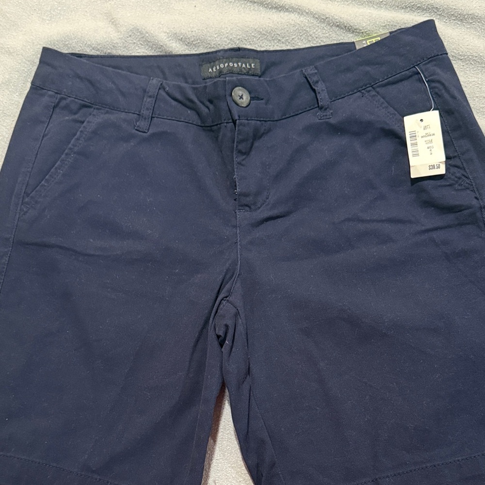 NWT Aeropostale Dark Blue Casual Shorts